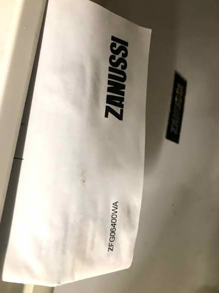 Photo of free undercounter Zanussi freezer (Adderwell BA11) #2