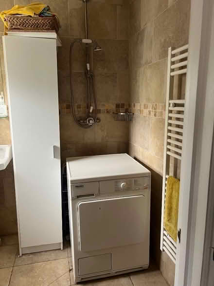 Photo of free Tall narrow white cupboard (Henley-on-Thames RG9) #1