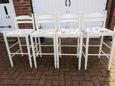 Photo of free 4 kitchen breakfast bar chairs (WF2) #1