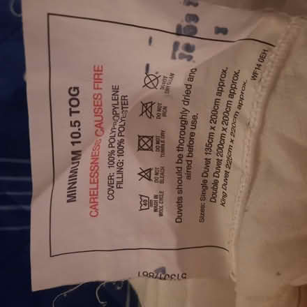 Photo of free Double quilt (WA7) #1