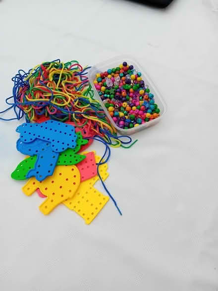 Photo of free Children's bead and thread toys (Cubbington CV32) #1