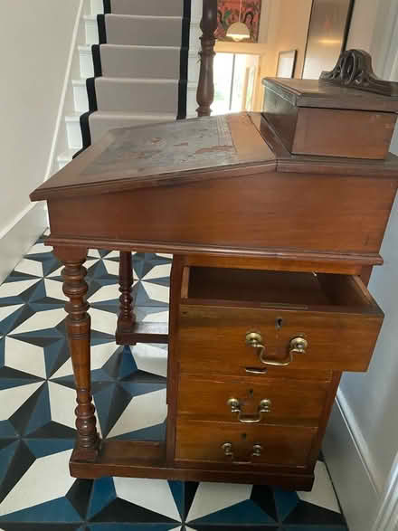 Photo of free Antique kneehole desk (Tufnell Park) #1