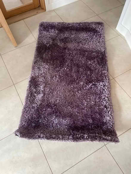 Photo of free Mauve dunelm rug 80x150 cm (Kenilworth CV8) #1