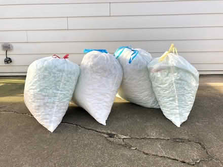 Photo of free A Quartet of Styrofoam Peanuts (Westmont near Cass & Ogden) #1
