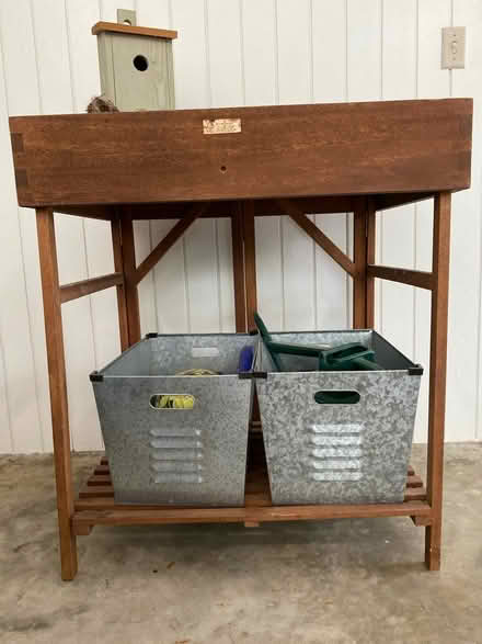 Photo of free Potting bench (ITP-Buckhead Margaret Mitchell) #1