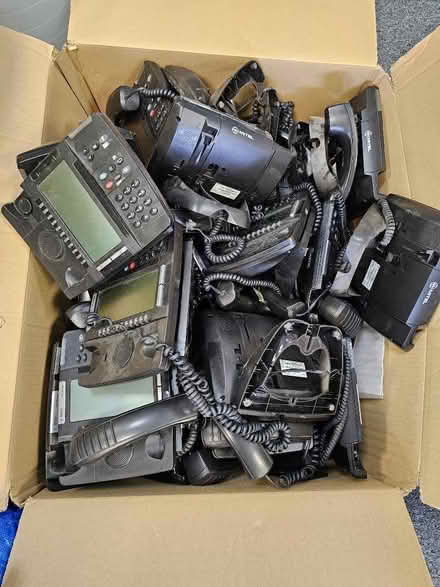Photo of free Multiple old Mitel 5320 IP office phones (West Howe BH11) #1
