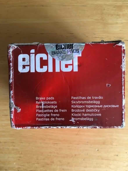 Photo of free VW Golf rear brake pads (unopened) (Codicote SG4) #1