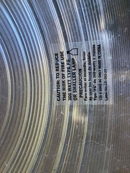 Photo of free Heat lamp (Alameda - East Side) #2