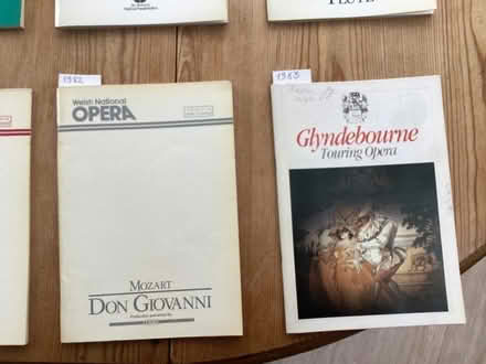 Photo of free Opera programmes from 70s and early 80s (Iffley OX4) #1