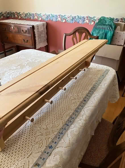 Photo of free Wall shelf with pegs (Clover Hill) #2