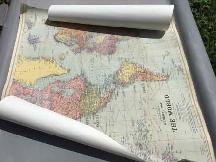 Photo of free World Map (incomplete) (Hesperian Blvd) #1