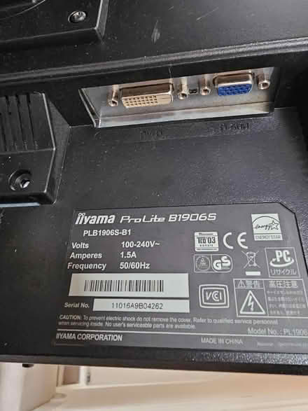 Photo of free Computer Monitor 19 inch (DA7 Barnehurst) #2