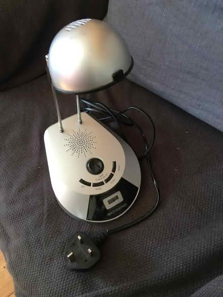 Photo of free lamp with radio (Harringay N15) #1