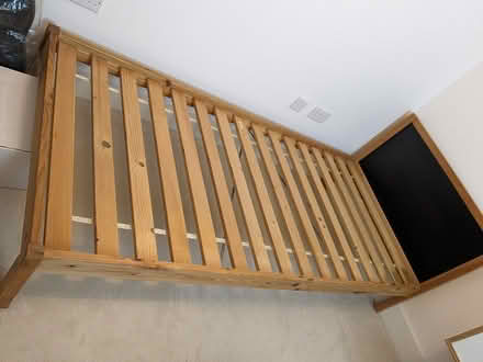 Photo of free Ikea single bed base, vgc (Devizes) #3