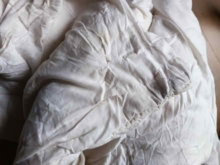 Photo of free Old patched sinthetic double duvet (Meersbrook/Norton Lees S8) #1