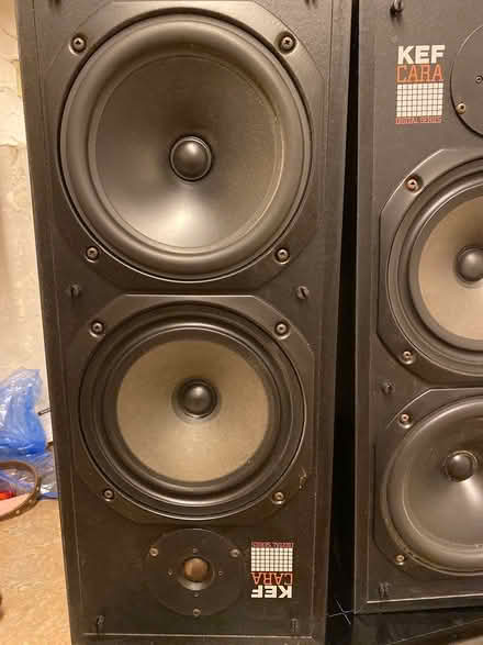Photo of free KEF Cara speakers (Mill Lane crowborough TN6) #4
