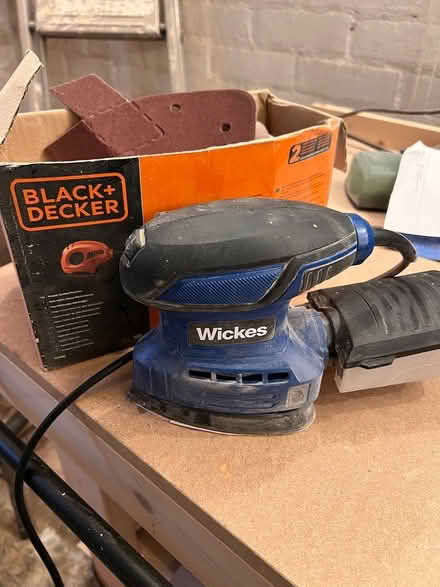 Photo of free Wickes electric hand sander (Gamlingay SG19) #1