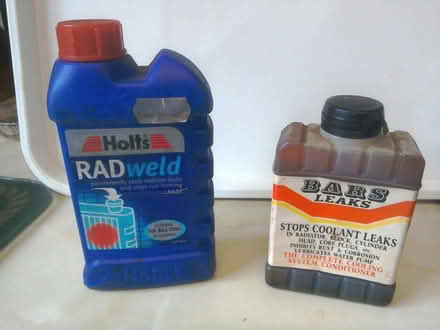 Photo of free Two Small Bottles Of Old Car Radiator Leak Sealer (Harborne B32) #1