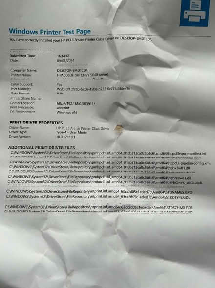 Photo of free Hp Envy 5644 Printer (Sandy) #3