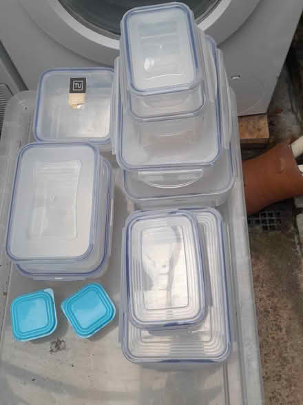 Photo of free Tupperware boxes (Freehold LA1) #1