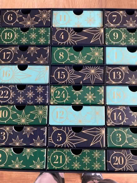 Photo of free EMPTY Whittards Advent Box (Little Wymondley, SG4) #3