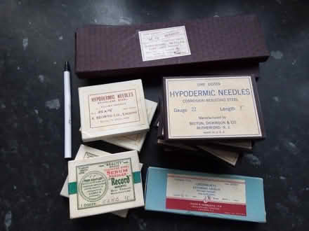 Photo of free Vintage boxes from the doctor's bag (St Leonards Green TN38) #1