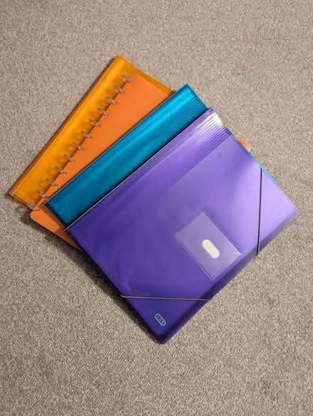 Photo of free assorted document folders (Portobello EH15) #1