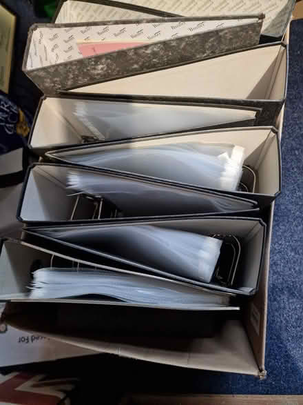 Photo of free Lever Arch files (CB21 - opposite phone box) #1