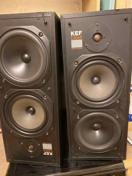 Photo of free KEF Cara speakers (Mill Lane crowborough TN6) #3