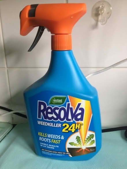 Photo of free 1 litre RESOLVA WEEDKILLER (Brand New) (St James, South Elmham IP19) #1