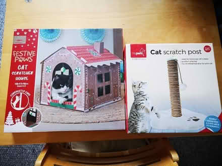 Photo of free Cat house and scratch post (BR8) #1