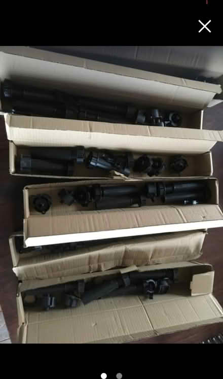 Photo of free 6 x kitchen cabinet legs/ feet (new) (Trowbridge BA14) #1