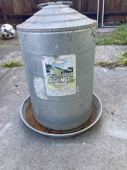 Photo of free Poultry Waterer (Alameda - East Side) #1