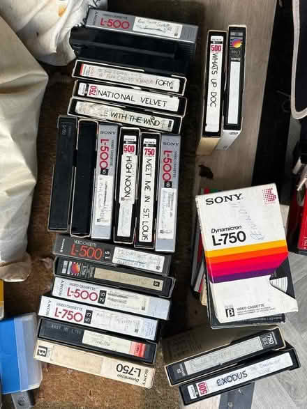 Photo of free VCR tapes (Sauchie FK10) #1