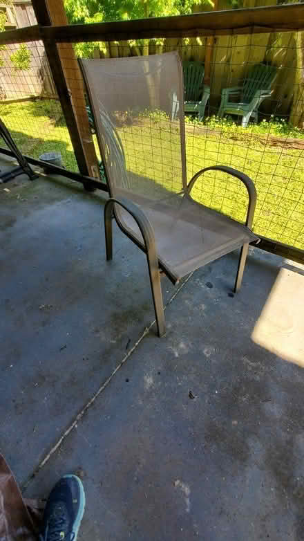 Photo of free Garden chairs (Belmont) #3