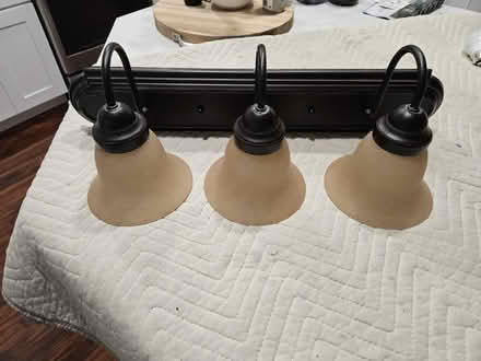 Photo of free 3 Light Bathroom Light Fixture (Livermore) #1