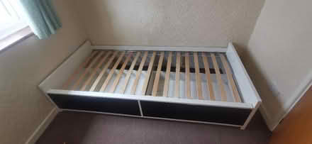 Photo of free Single bed frame (OX11) #2