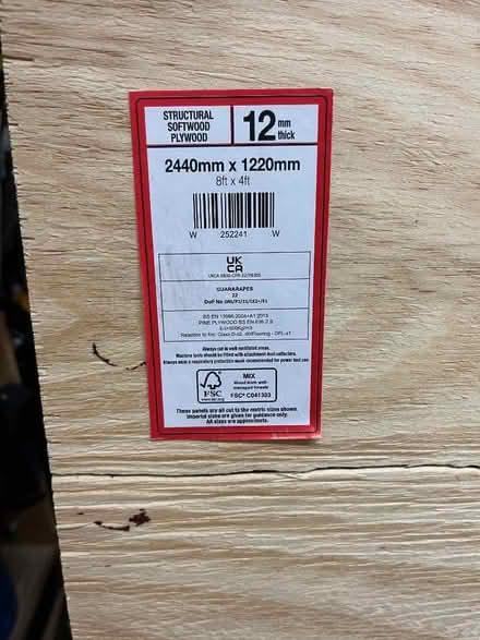 Photo of free Strutural Ply (Hove BN3) #2