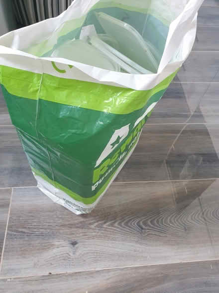 Photo of free Bag full of plastic containers (BL3 Daubhill) #2