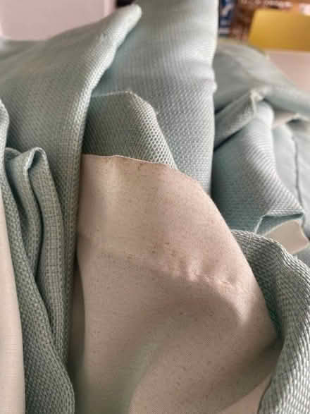 Photo of free Duck egg / light mint curtains x 4 (Pokesdown BH6) #2