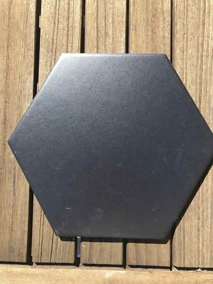 Photo of free Black Hexagonal Floor Tiles (CV: Redwood & Seven Hills area) #1