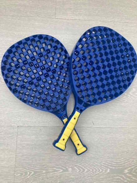 Photo of free Chunky blue swingball rackets (Motspur Park KT3) #1