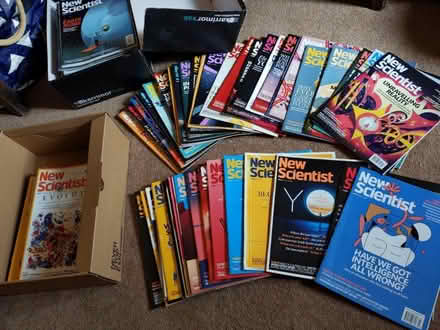 Photo of free New Scientist magazines (Cassiobury, Watford WD17) #1