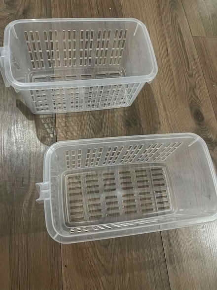 Photo of free 2 small caddy baskets (Southborough BR2) #2
