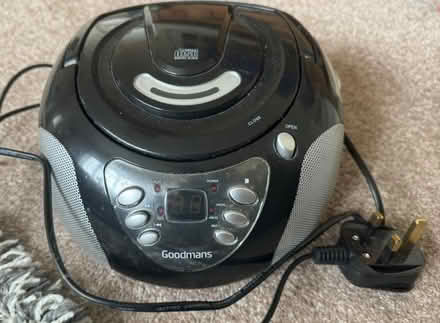 Photo of free Portable Radio / CD player Goodmans (Kelvedon CO5) #1