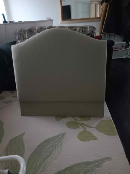 Photo of free 2 x single padded headboards + valances (NW9) #1