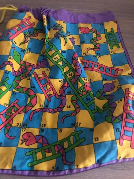 Photo of free Wooden snakes and ladders with bag (UB5) #2