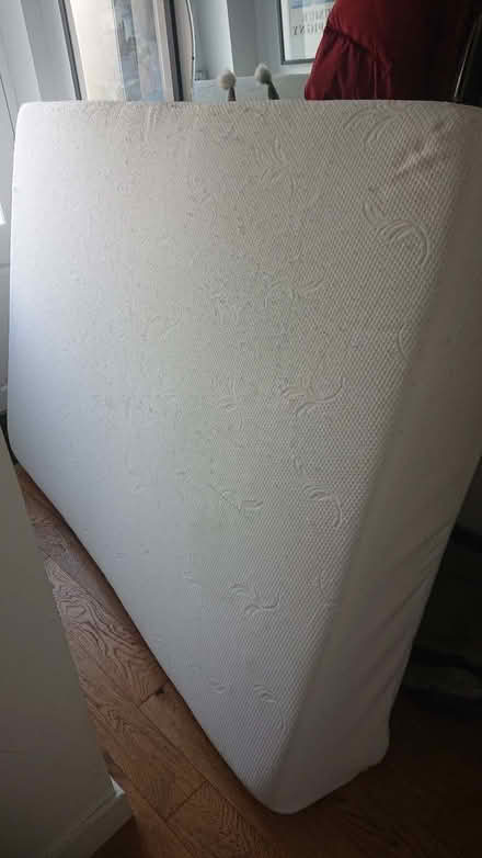 Photo of free Double size foam mattress 190x135x30cm, clean condition (Upper Wolvercote OX2) #1