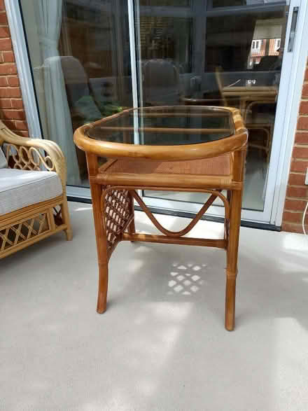 Photo of free Bamboo table and matching chairs (Great Bircham PE31) #2