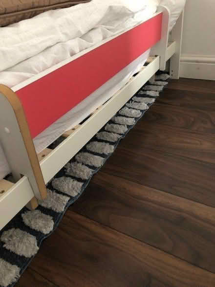Photo of free Toddler bed guard made of mdf (E3 near Devons road DLR) #1